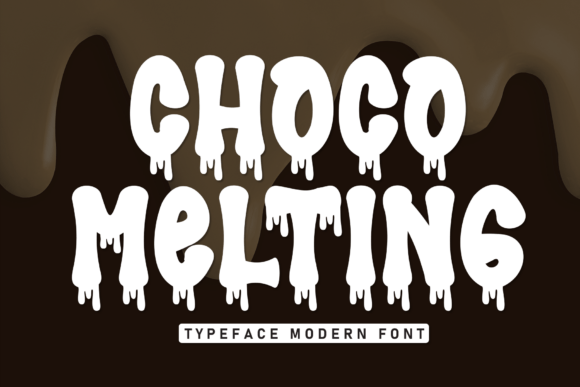Choco Melting: A Font with Deliciously Bold Personality