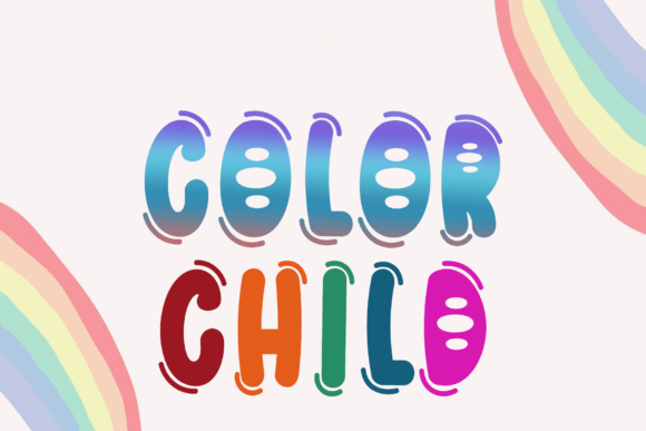 Color Child: A Burst of Playful Energy for Your Designs
