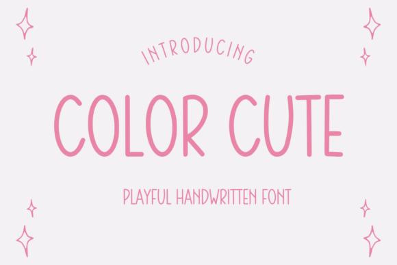 Color Cute: A Playful Font for Crafts, Brands, and Beyond