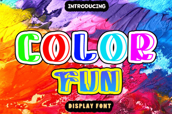 Color Fun: A Playful Typeface That Brings Designs to Life