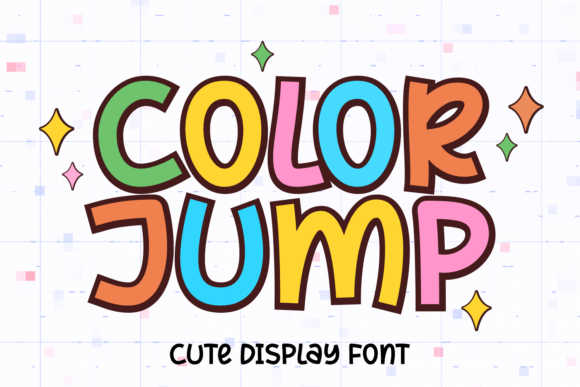 Color Jump: A Typeface That Captures Pure Creative Joy