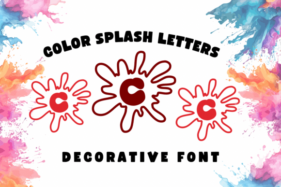 Color Splash Letters: A Fresh Font for Creative Projects