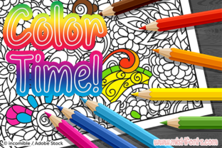 Color Time: The Outline Font That Invites You to Play