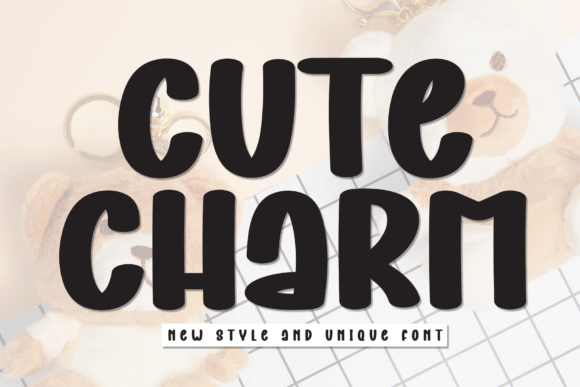 Cute Charm: The Typeface That Feels Like a Warm Hug