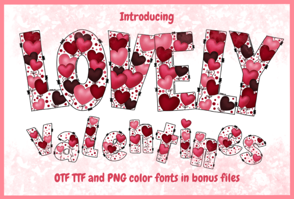 Infuse Your Projects with Whimsy: The Lovely Valentines Font