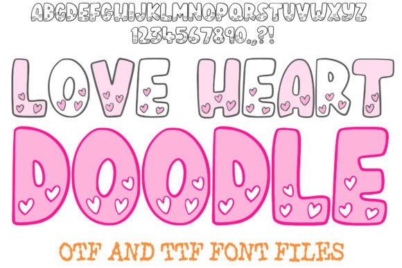 Love Heart Doodle: Crafting with Whimsy and Warmth