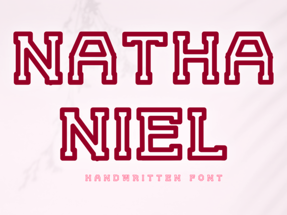 Nathaniel: A Typeface That Tells Your Story