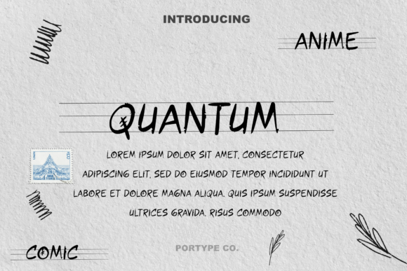 Quantum Font: Where Science Meets Creative Type